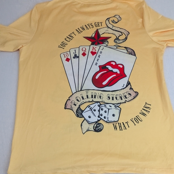 Rolling Stones Vibrant Subliment Colors You Can't Always Get What You Want Large - Picture 6 of 7